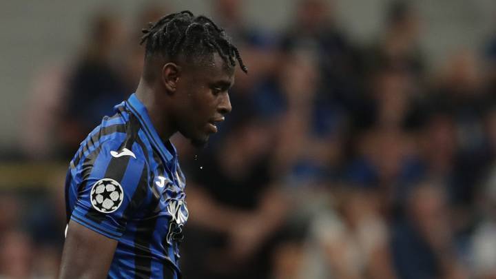 Duvan Zapata, delantero del Atalanta