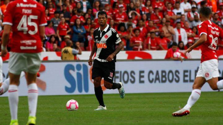 Fredy Guarín fue titular por primera vez con Vasco Da Gama en el Brasileirao
