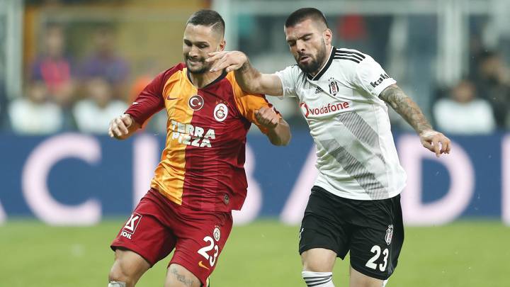 Galatasaray pierde el clásico ante Besiktas sin Falcao