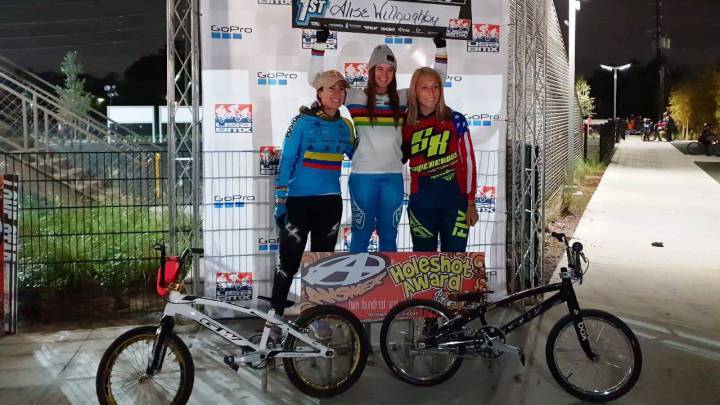 Mariana Pajón queda segunda en el 'Lone Star Nationals' UCI Class 1