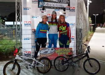 Mariana Pajón queda segunda en el Lone Star Nationals