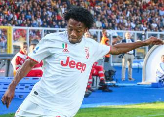 Cuadrado, el mejor lateral del último mes en las ligas top