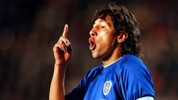 Jorge Bermúdez en su época en Boca Juniors