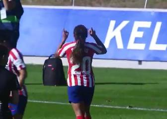 Así fue el primer gol de Leicy Santos con el Atlético