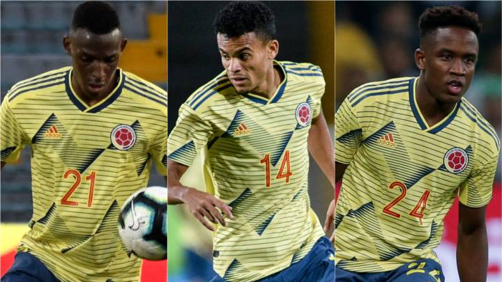Lucumí, Díaz y Sinisterra, jugadores de recambio en la Selección Colombia