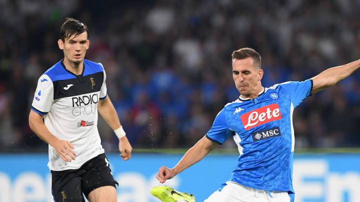 En vivo online Napoli - Atalanta, juego de la décima jornada de la Serie A, que se disputará hoy miércoles 30 de octubre en el estadio San Paolo, desde la 1:00 p.m.