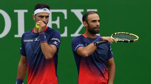 Cabal y Farah, eliminados del último Masters 1000 del año