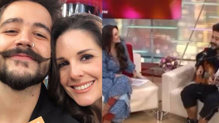 Los coqueteos de Camilo con presentadora peruana. El cantante colombiano da de qué hablar en Perú, luego de una entrevista que le realizó Rebeca Escribens