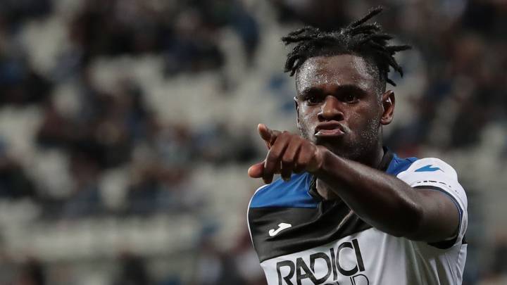 Duván Zapata, delantero del Atalanta