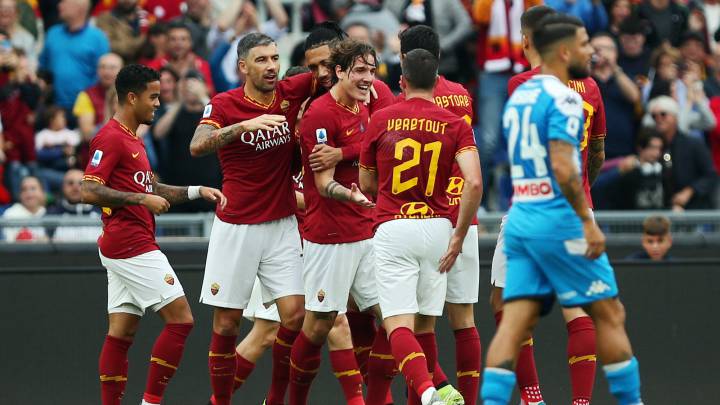Roma - Napoli en vivo online: Serie A, en directo