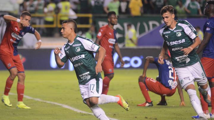 Cali 2-2 DIM en la ida de la final de Copa Águila