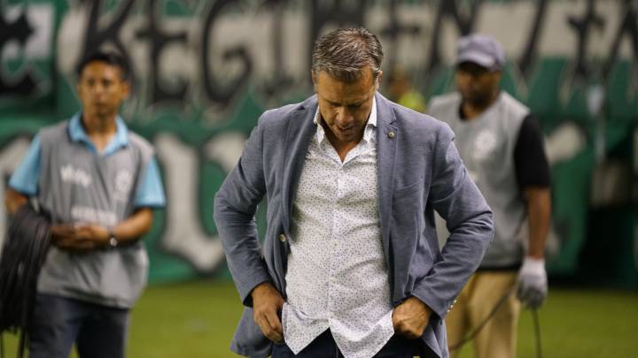 Lucas Pusineri habló sobre el empate de Cali ante Medellín en la ida de la final de Copa Águila.