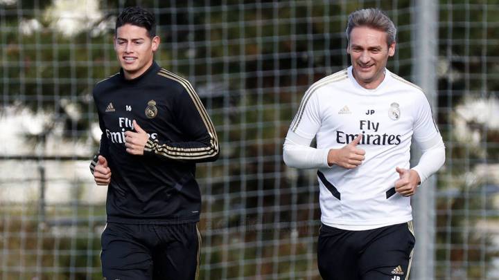 James Rodríguez entrena diferenciado y no estará ante Galatasaray