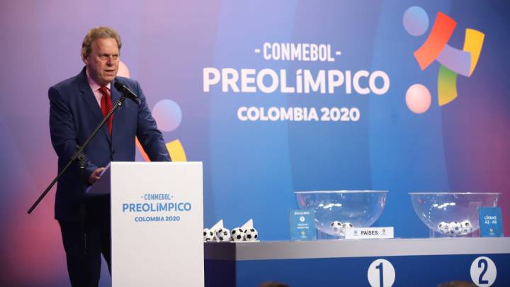 En vivo online el sorteo del Preolímpico Sudamericano Sub 23 que se realizará en Colombia del 18 de enero al 9 de febrero de 2020.