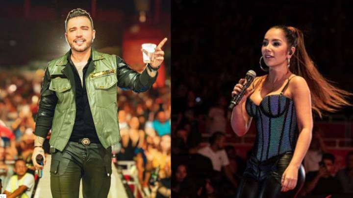 El supuesto video de Jessi Uribe y Paila Jara besándose. A través de redes sociales se difundió un video en el que los cantantes de música popular aparecen