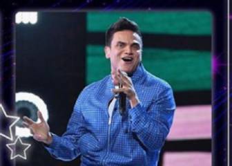 Silvestre Dangond cantó junto a su doble de 'Yo me llamo'