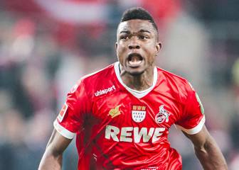 Córdoba anota su primer gol en Bundesliga pero Colonia pierde