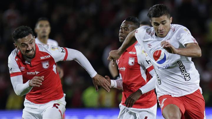 Santa Fe - América, partido de la fecha 2 de los cuadrangulares de la Liga Águila