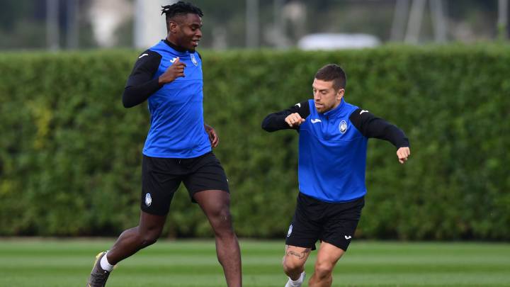 Duvan Zapata no podrá estar en el juego del Atalanta ante la Sampdoria en el desarrollo de la jornada doce de la Serie A en el Luigi Ferraris