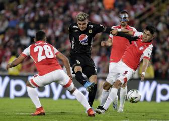 Las mejores imágenes de Santa Fe - América en El Campín