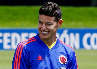 James se une a la Selección, vuelve después de 135 días