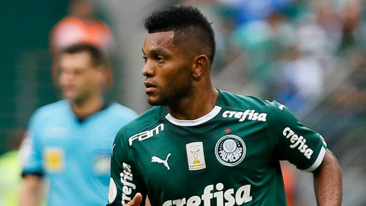 Miguel Ángel Borja, delantero de Palmeiras