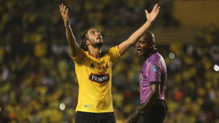 Sebastián Pérez, volante colombiano de Barcelona