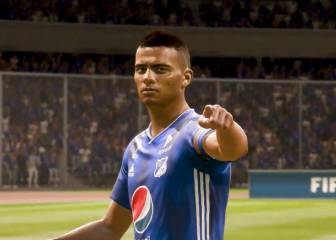 Así se ven los jugadores de Millonarios en FIFA 20