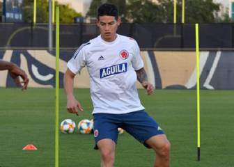 Colombia cierra su preparación para jugar ante Perú