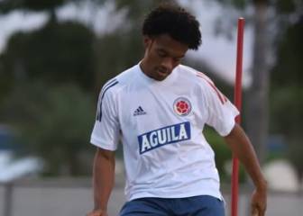 Colombia cierra su preparación para jugar ante Perú