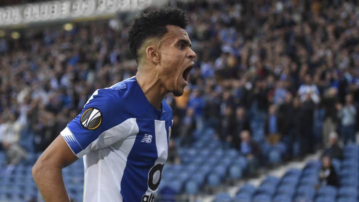 Luis Díaz, delantero colombiano del Porto FC