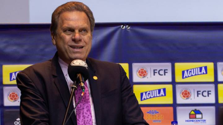 Ramón Jesurún en la presentación de Carlos Queiroz