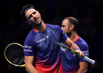 Cabal y Farah caen en semis del Masters de Londres
