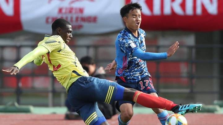 La Selección Colombia Sub 23 venció 0-2 a Japón en amistoso.