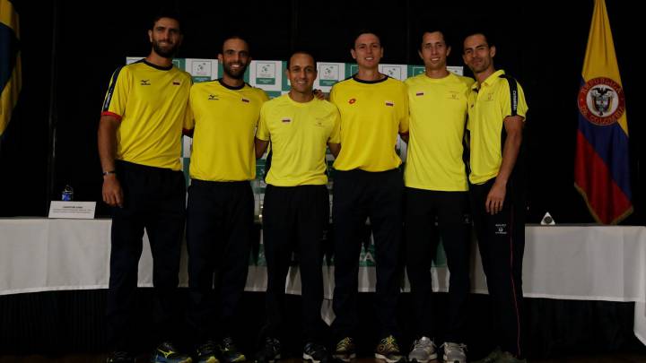 Así es el equipo de Colombia que disputará la Copa Davis 2019