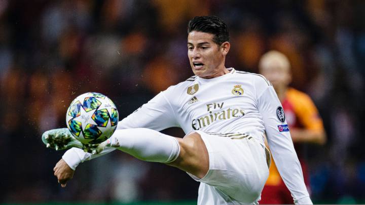 James Rodríguez se perdería ocho partidos y finaliza su 2019