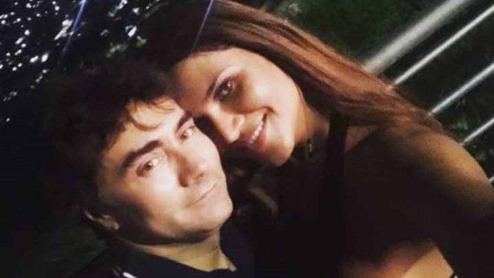 Mauro Urquijo y su esposa