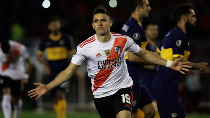 Rafael Santos Borré, delantero de River Plate