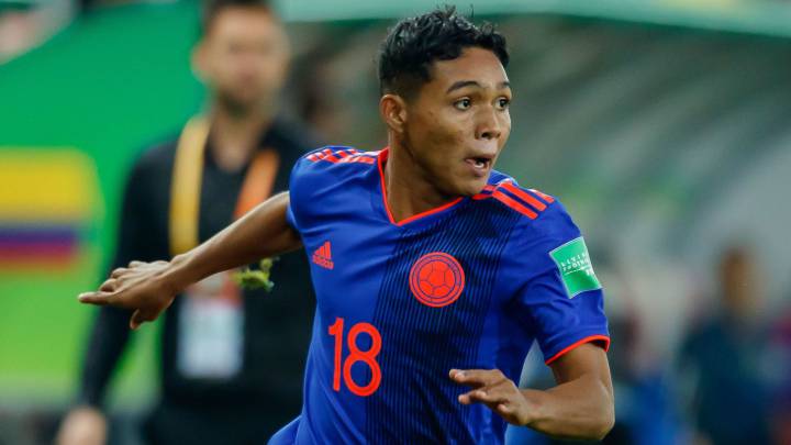 Andrés Amaya, jugador de la Selección Colombia Sub 20