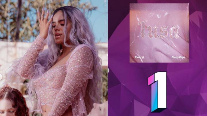 Karol G bate récords junto a Nicki Minaj. La colombiana ha logrado que su canción ‘Tusa’ sea una de las más escuchadas alrededor del mundo entero