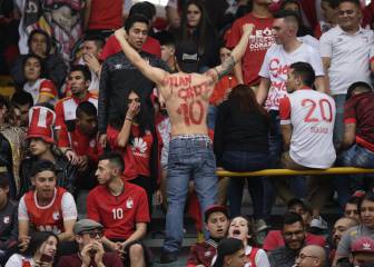 Hinchas llevan la protesta nacional a El Campín