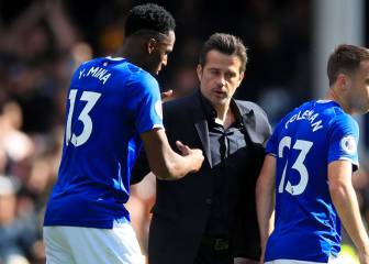 Yerry Mina se quedaría sin técnico por malos resultados
