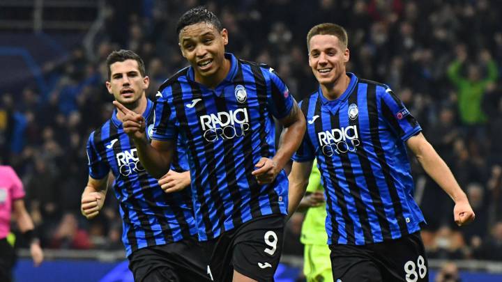 Luis Fernando Muriel sufrió un hematoma en la rodilla y una leve tensión muscular en el más reciente juego de Atalanta en la Champions League