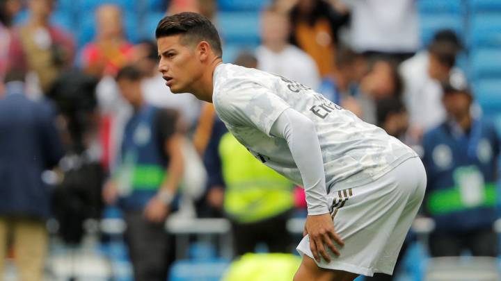 James Rodríguez sigue con su recuperación.