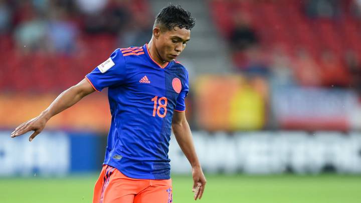 Andrés Amaya, jugador de la Selección Colombia Sub 20