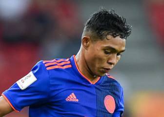 Selección Colombia Sub 20 golea a Perú en amistoso