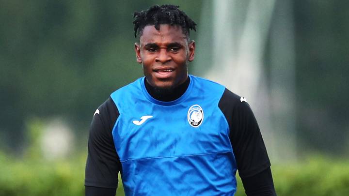 Duvan Zapata, delantero del Atalanta