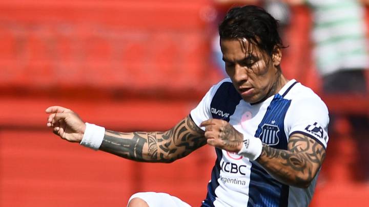 Dayro Moreno, delantero colombiano de Talleres de Córdoba