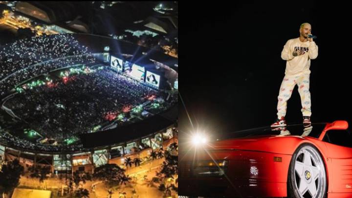 J Balvin se refirió al Paro Nacional en el concierto que realizó en el estadio Atanasio Girardot en la ciudad de Medellón