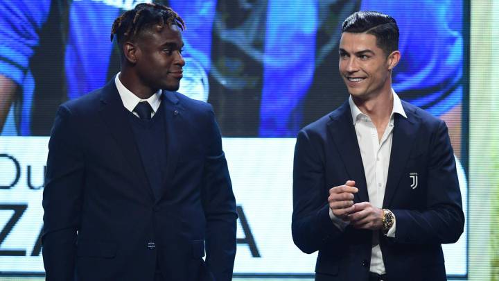 Duván y Cristiano fueron premiados en la Gran Gala del Calcio
